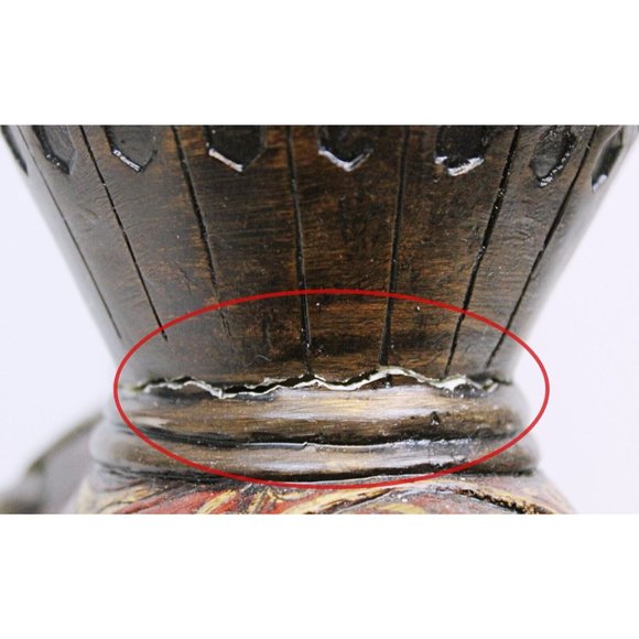 VTG Underwriters Laboratories 31" Lamp Circus Elephant Animal Rustic Resin Base - Picture 13 of 16